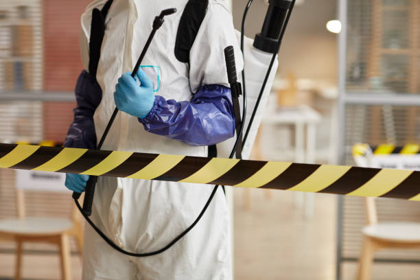 Professional Blood Cleanup technician working in Honey Creek, IA